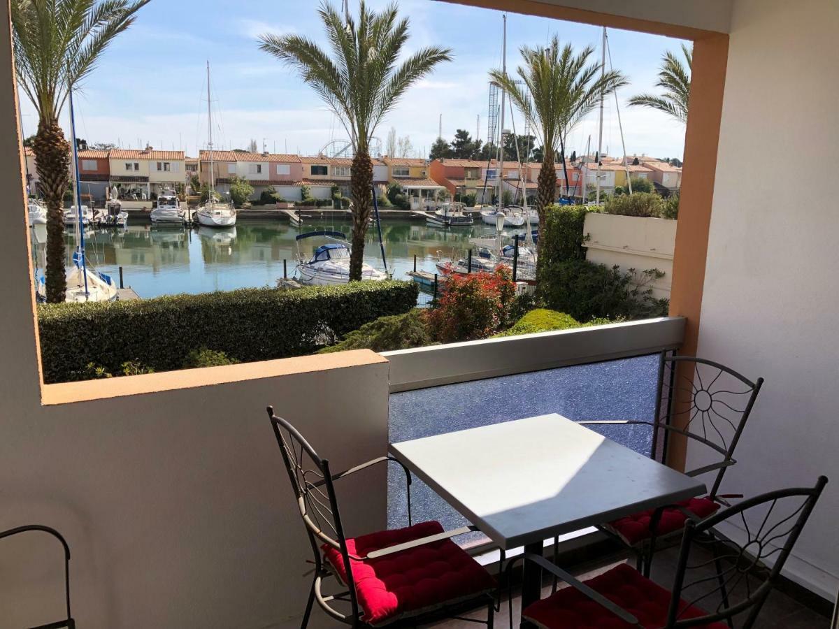 Cap Capistol Studio Le Cap D'Agde Vue Port Exterior photo