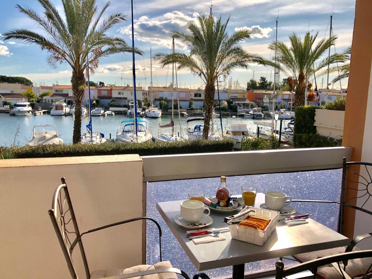 Cap Capistol Studio Le Cap D'Agde Vue Port Exterior photo